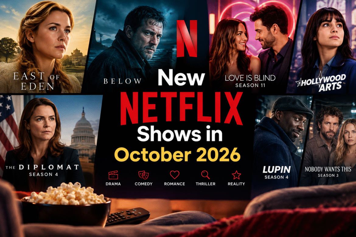 New Netflix Shows in October 2026